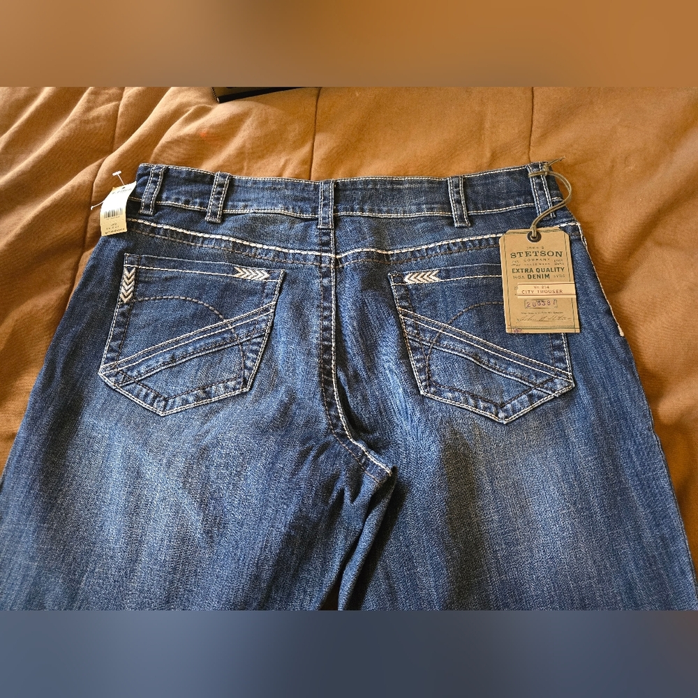 Stetson Indigo Denim Pants - Picture 2 of 9